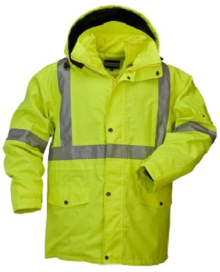 High Visibility 5-IN-1 Parka Jacket with 2-IN-1 Fleece Inner Jacket